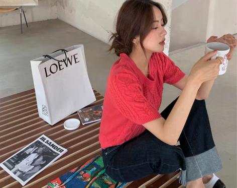 转卖FFAN泛泛◆【调色盘】五色可选绞花软...