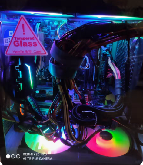 台式机  i3 6100 华硕b150m-...