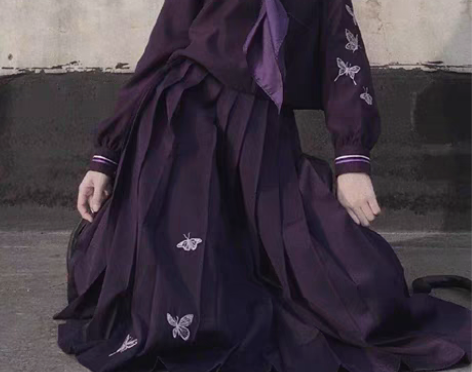包邮桃祀无解燕尾蝶不良jk制服 一套 上...