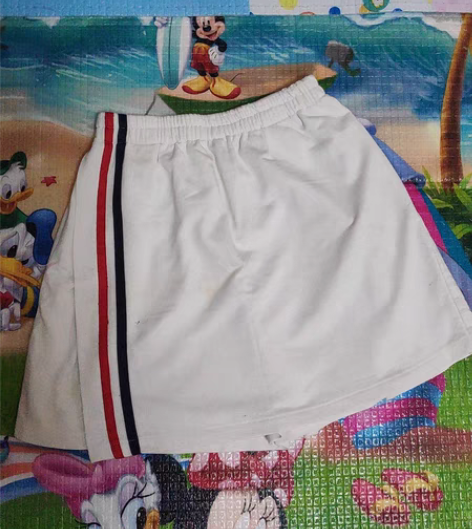 包邮校服夏款短裤裙裤女140码松紧腰围54...