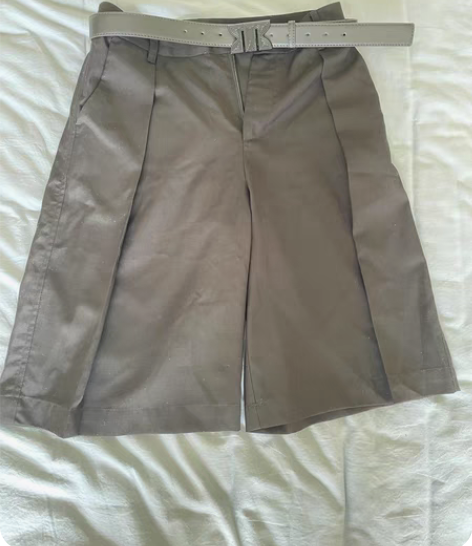 小众品牌 短裤 S码 全新 带吊牌 带腰带...