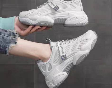 转卖老爹鞋女ins潮2021夏季新款网鞋透...