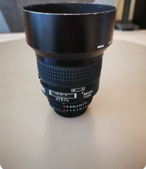 尼康85mm1.4D 全画幅自动大光圈镜头...