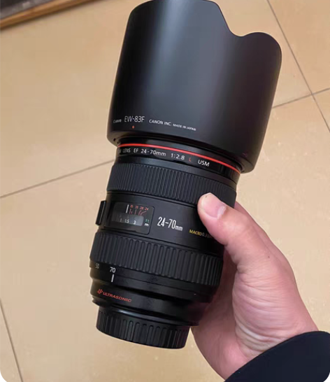 佳能EF24-70mm/2.8 红圈变焦镜...