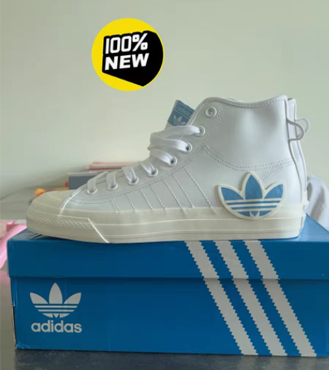 阿迪板鞋～我不配穿白色～ 佛系出～屠龙刀和...