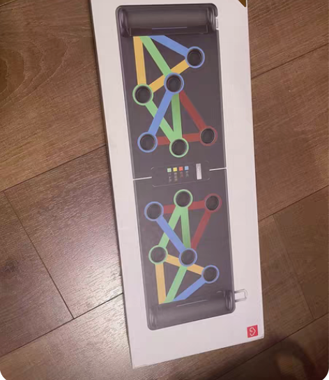 便携式俯卧撑支架～ 让俯卧撑更轻松！没有拆...