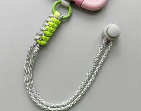 转卖初遇绳艺手工编织手机挂绳手腕绳短款腕带...