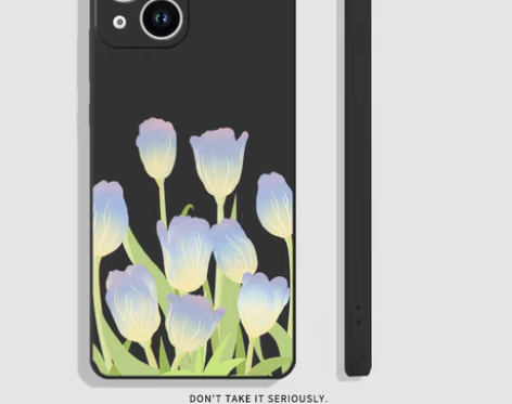 转卖郁金香适用iPhone XR机壳新款苹...