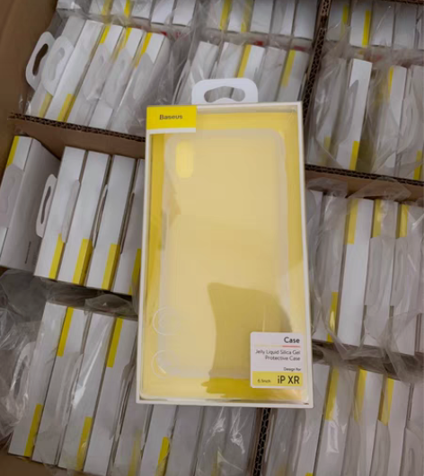 包邮倍思ip XR手机壳 果冻液态硅胶保护...