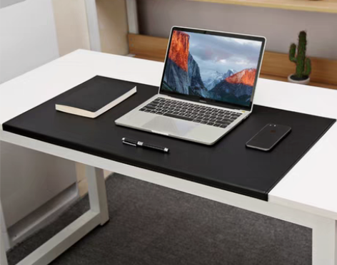 转卖扣挂边电脑办公写字桌垫商务大班台书桌垫...