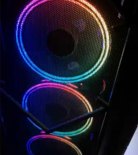 argb机箱水冷风扇及控制器及光排。具体看...