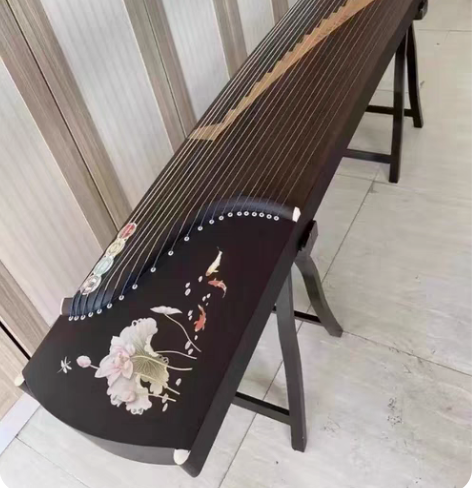 包邮个人闲置！163cm标准古筝原价520...