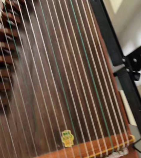 敦煌牌古筝，音色很好，崽崽学古筝用了一段时...