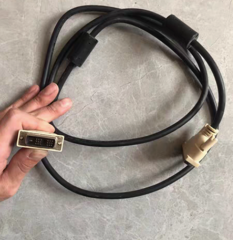 台式主机电脑与显示器dvi连接线24+1显...