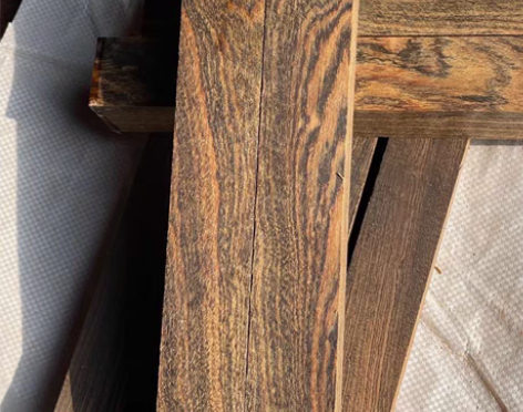 包邮墨西哥黄花梨原木老料黄金檀手串弹弓刀柄...