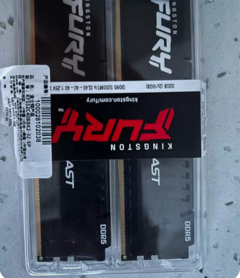 包邮ddr5，5200金士顿FURY32（...
