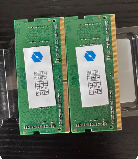 笔记本内存条紫光国芯，两根ddr4 320...