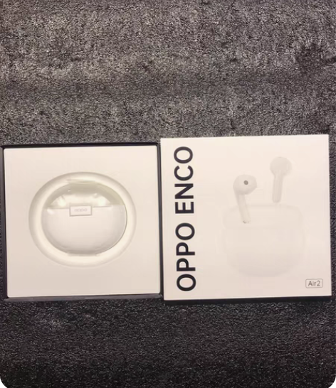 拆封的白色OPPO Enco Air2 真...