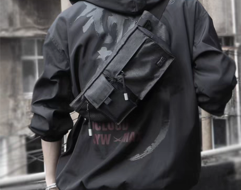 转卖斜挎包,多功能休闲男士胸包,单肩包,运...