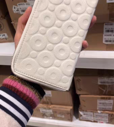 包邮全新女士真皮零钱包手拿包化妆包 头层牛...