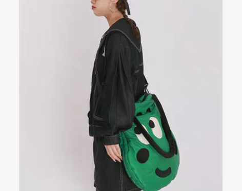 转卖2022新款时尚狗狗单肩斜挎包女绿色百...