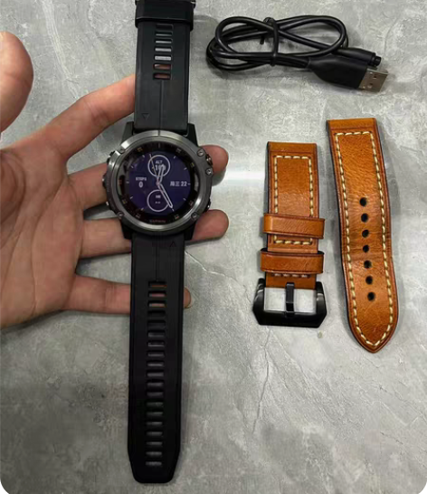 包邮佳明fenix 5x plus手表国行...
