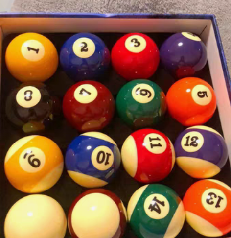 包邮台球室倒闭，仓库留下少量备用全新黑八台...