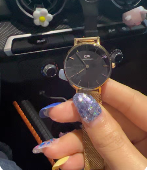 DW女士手表 自用闲置低价出轻微使用痕迹d...