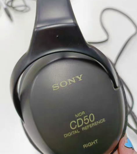 包邮Sony索尼MDR-CD50插线头戴式...