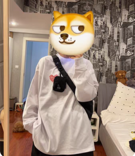 包邮日单 重磅棉 印花 桃心 纯棉长袖T恤...