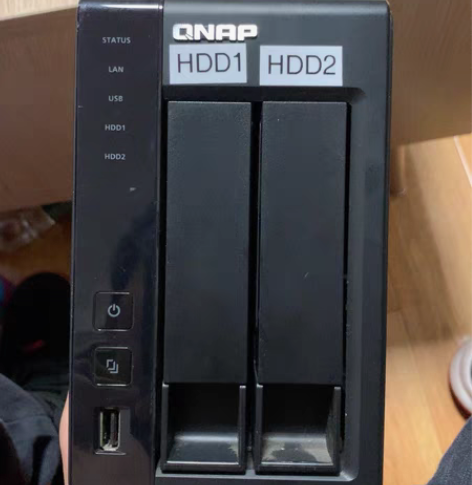 威联通TS219P2双盘网络存储设备NAS...