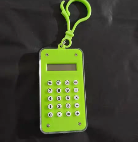 包邮全新创意糖果色迷你计算器 背面是滚珠迷...