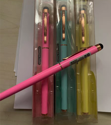 晨光电容头全金属笔，可点手机 4元一支。5...