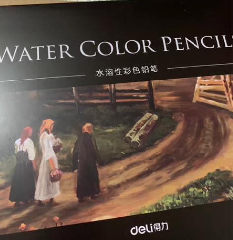 #全部#水溶性彩色铅笔素描套装36色 全新...
