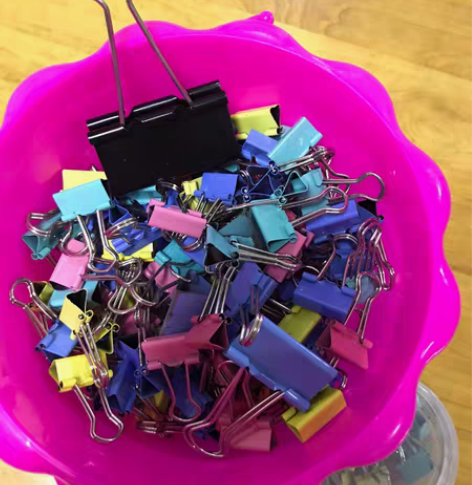 包邮彩色长尾票夹， 小号15mm，40个 ...