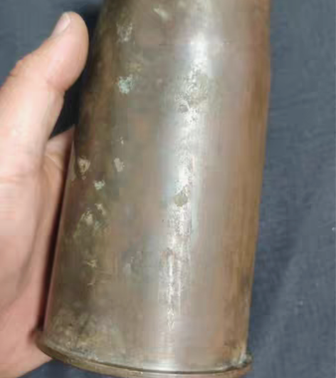 包邮老铜器工艺品花筒笔筒 感兴趣的话点“我...