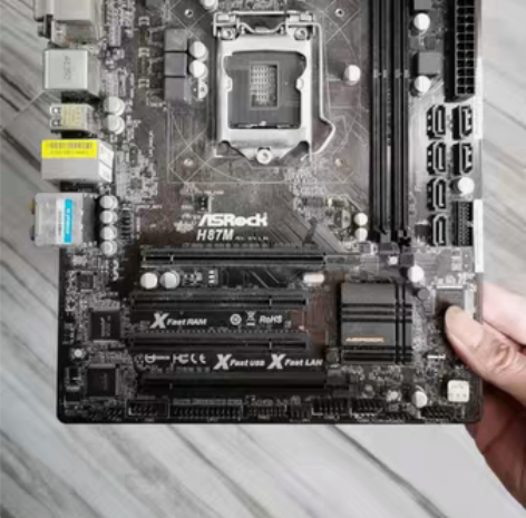 包邮华擎ASROCK H87M 主板,台式...