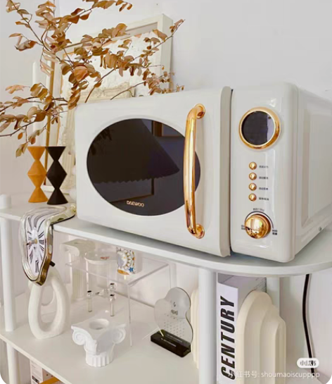 包邮【顺丰现货】大宇复古微波炉最新款大宇微...