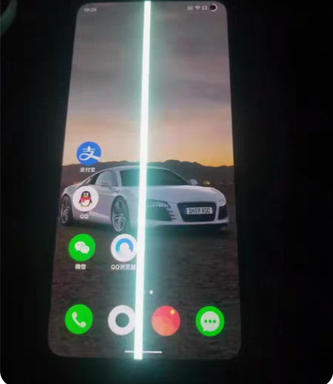 包邮1.魅族17黑色生产瑕疵屏，在售后1月...