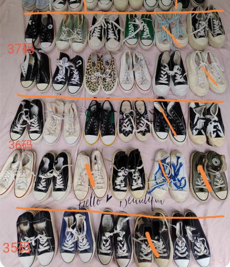 包邮月星全新男女经典帆布鞋，仓库没有保管好...