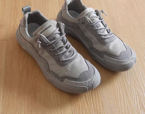 包邮舒适透气柔软！夏季系带休闲鞋男士百搭防...