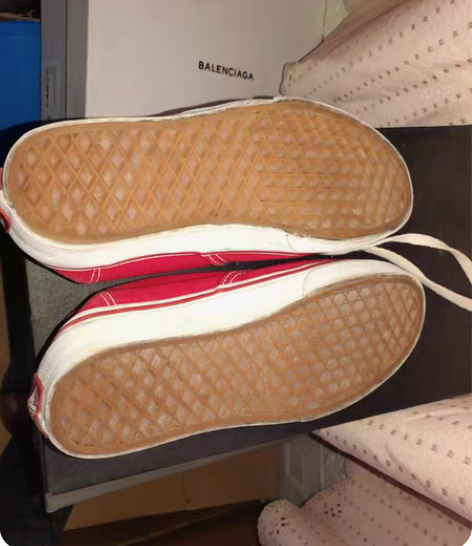 包邮Vans牌，正品圣诞红！38大码，39...