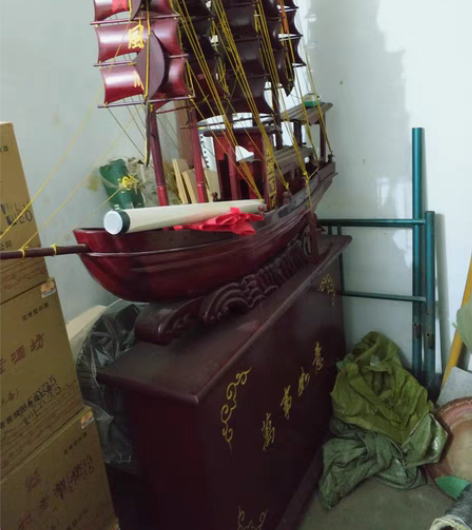 一帆风顺万事如意公司家居工艺摆件帆船模型，...