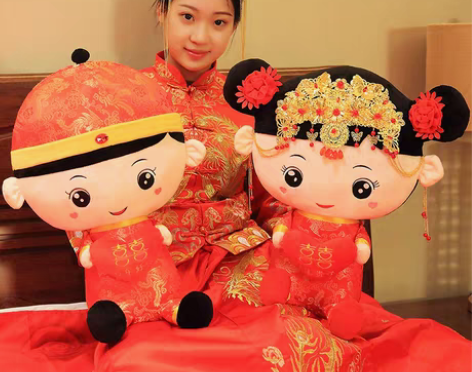 转卖润仪 毛绒布艺玩具 是我找了好久娃娃里...