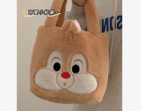 转卖奇奇蒂蒂毛绒包包女2022新款潮时尚手...