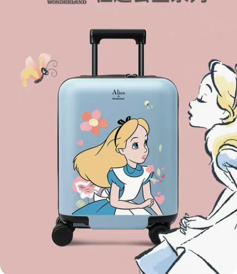 不莱玫行李箱20寸爱丽丝系列拉杆箱 全新正...