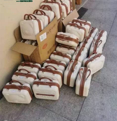包邮全新14寸3D立体小熊行李箱密码锁行李...