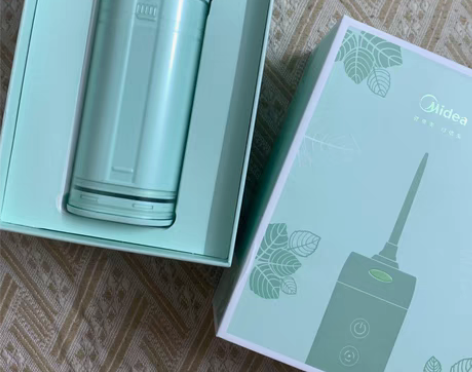 转卖美的伸缩款冲牙器，买了几个月，只用了两...