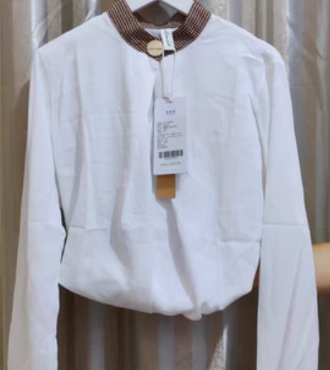 转卖气质雪纺衬衫 商场买的，朋友送的，压箱...