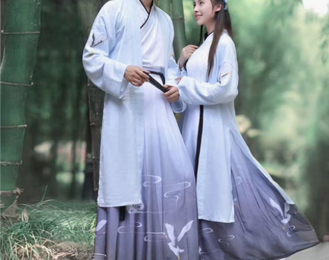 转卖如梦霓裳汉服夏装女男衣裳襦裙[瑞鹤仙]...